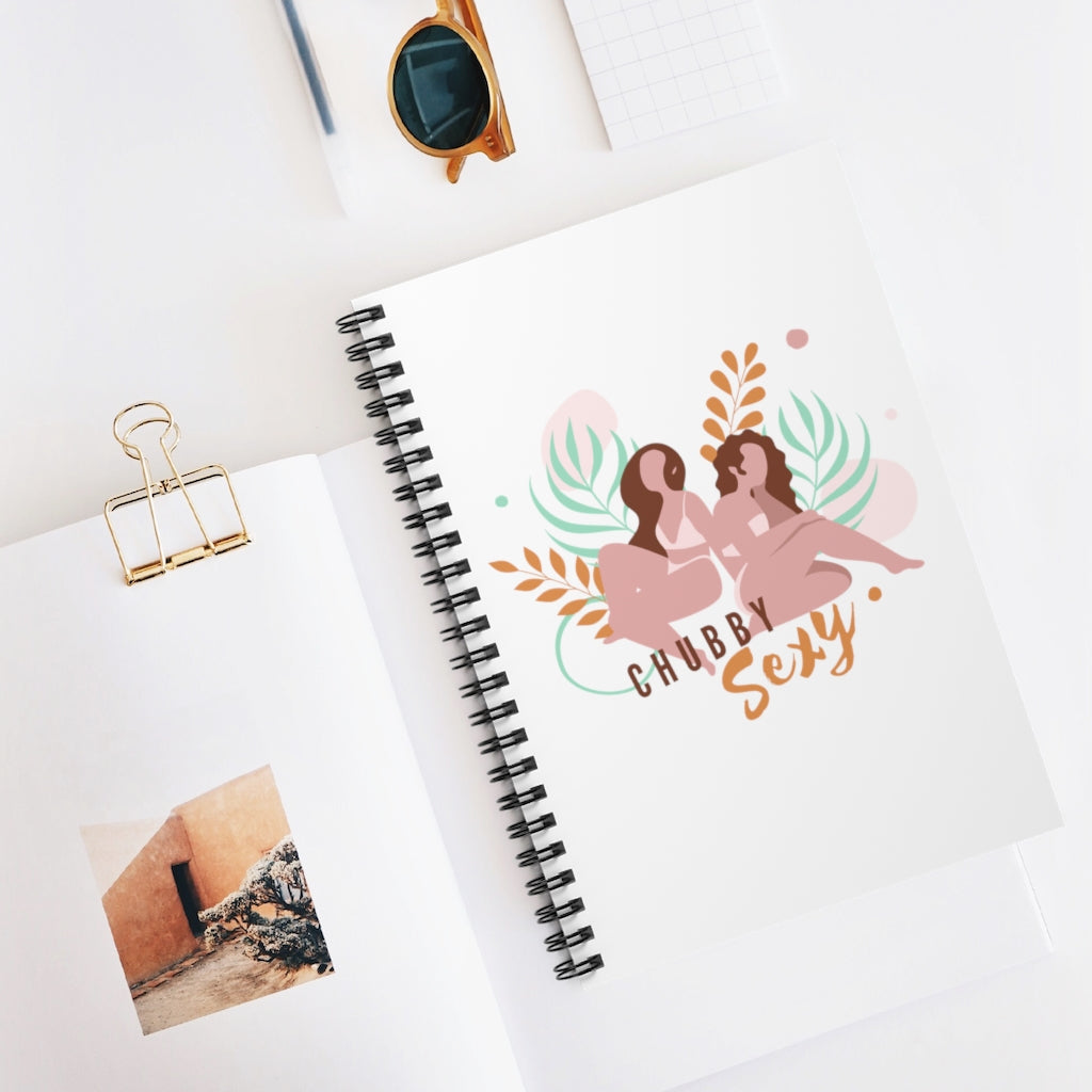 Chubby Sexy - Spiral Notebook - Ruled Line