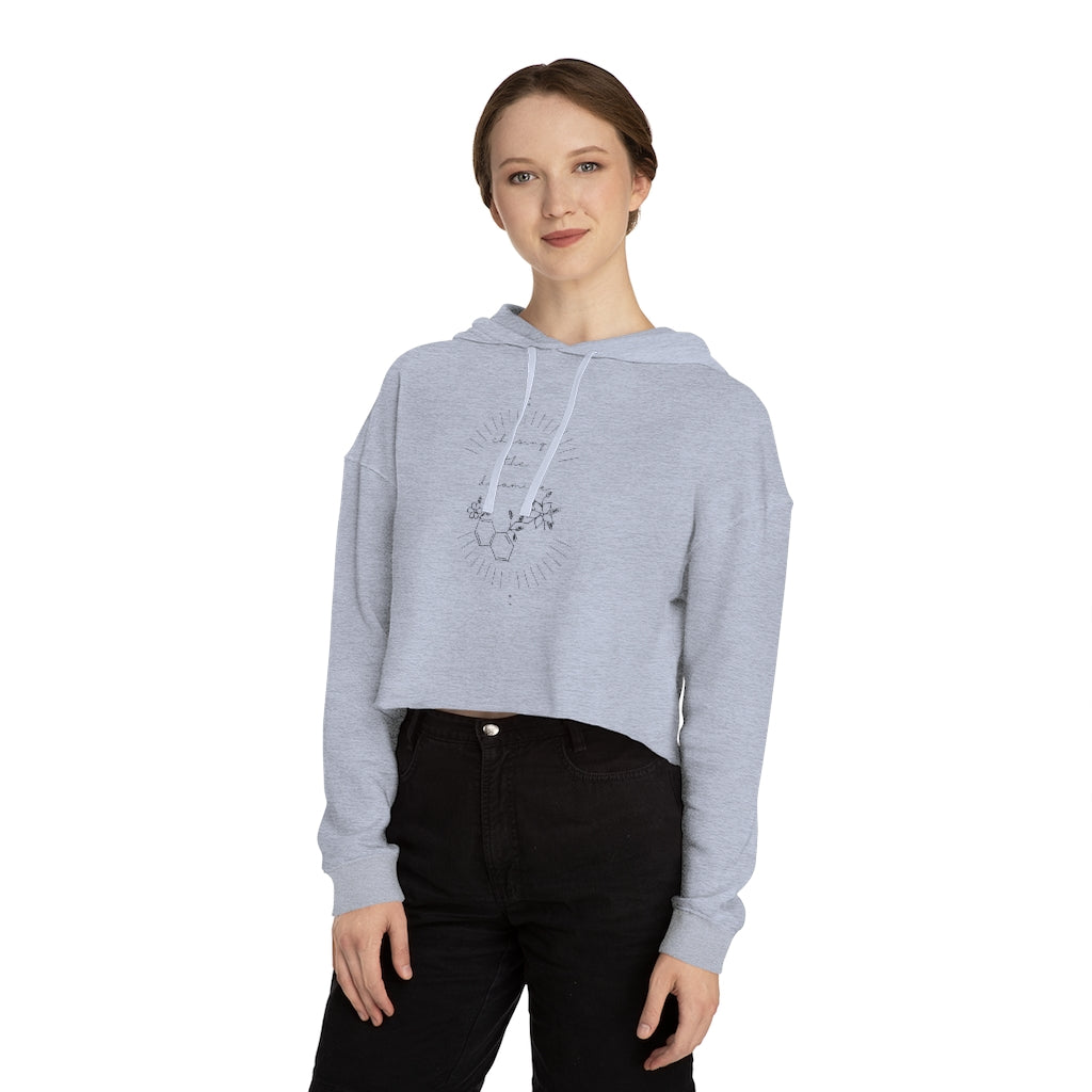chasing dopamine cropped sweatshirt