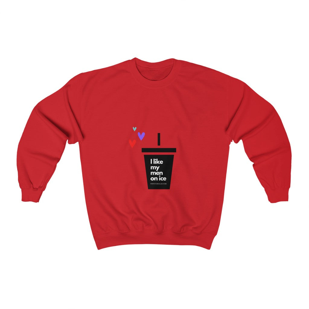 Men on Ice Crewneck Sweatshirt