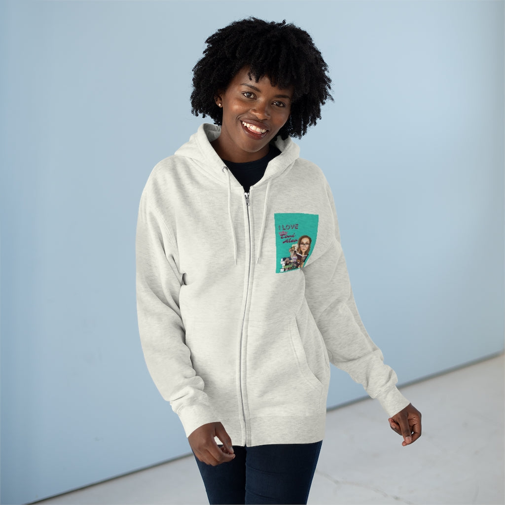 Toni Aleo Unisex Premium Full Zip Hoodie