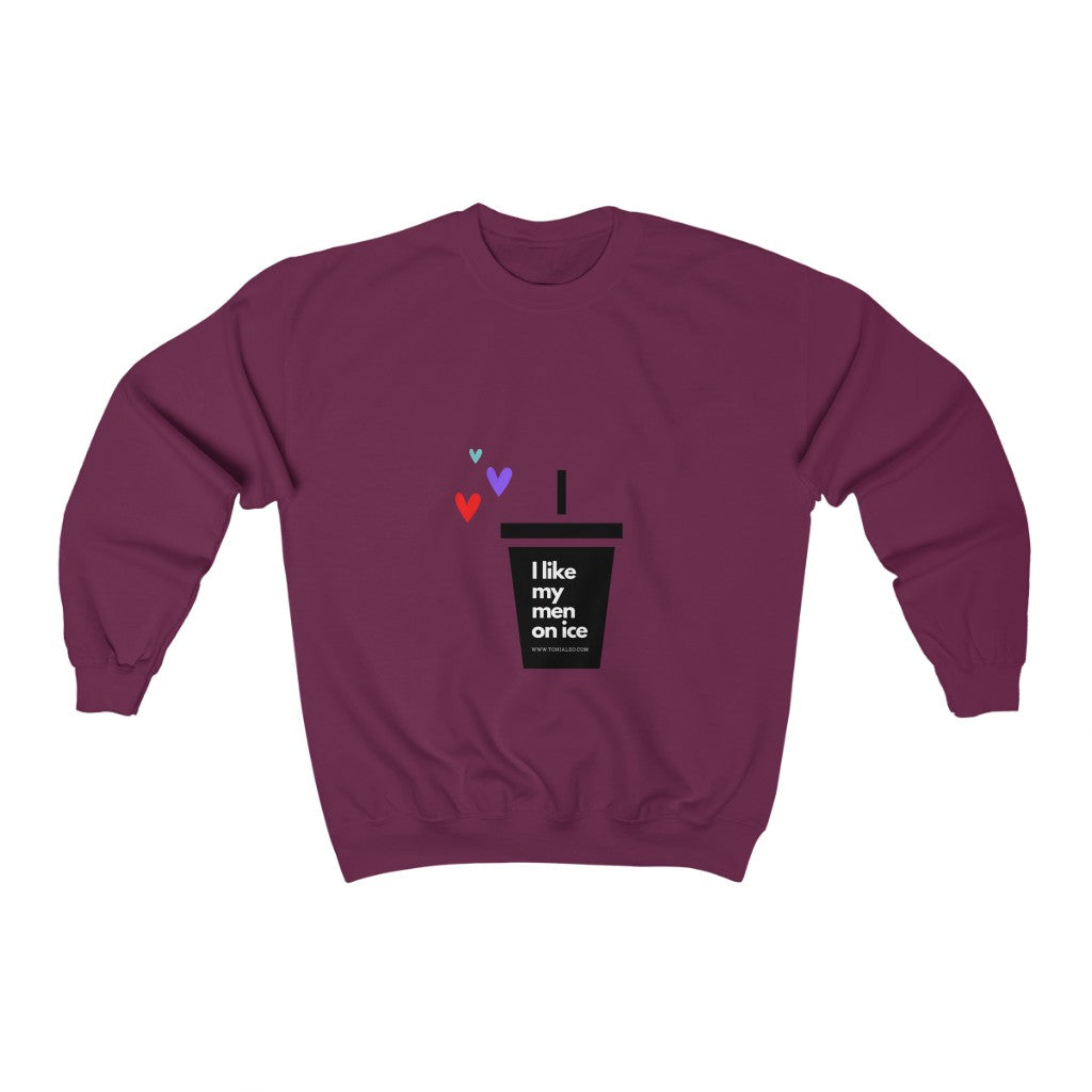 Men on Ice Crewneck Sweatshirt