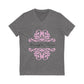 Unisex Jersey Short Sleeve V-Neck Tee