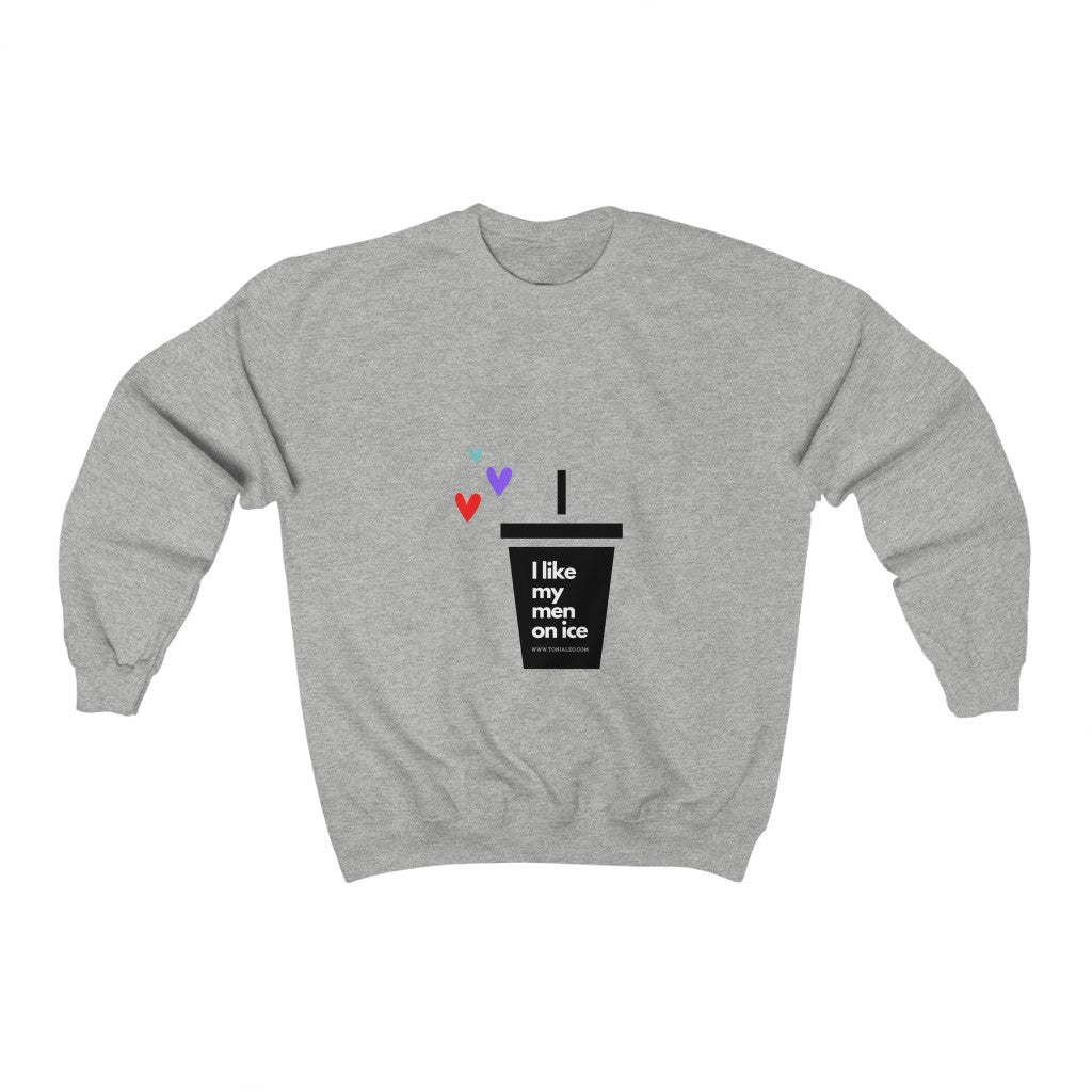 Men on Ice Crewneck Sweatshirt