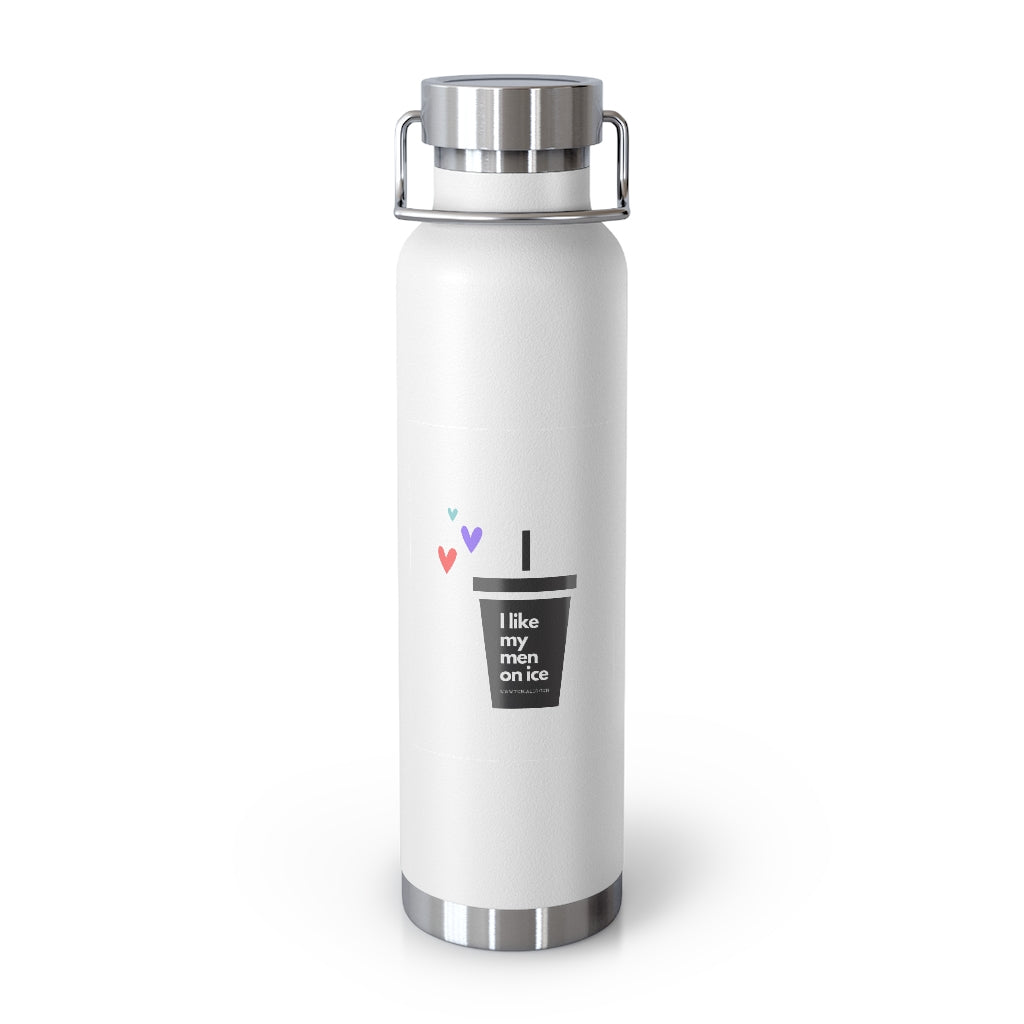 Men on Ice 22oz Vacuum Insulated Bottle