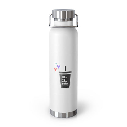 Men on Ice 22oz Vacuum Insulated Bottle