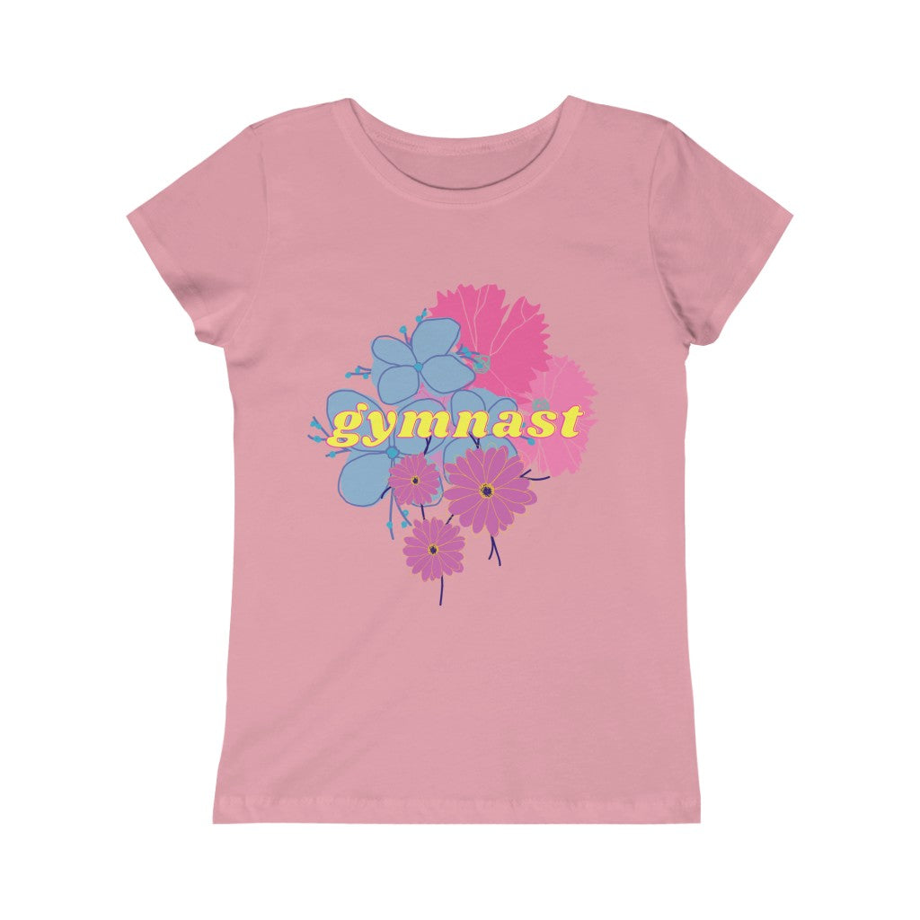GIRLS - Gymnast Flowers Tee