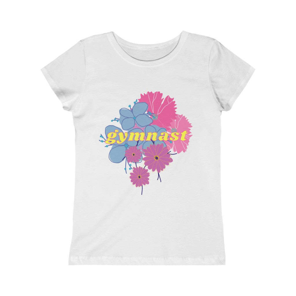 GIRLS - Gymnast Flowers Tee