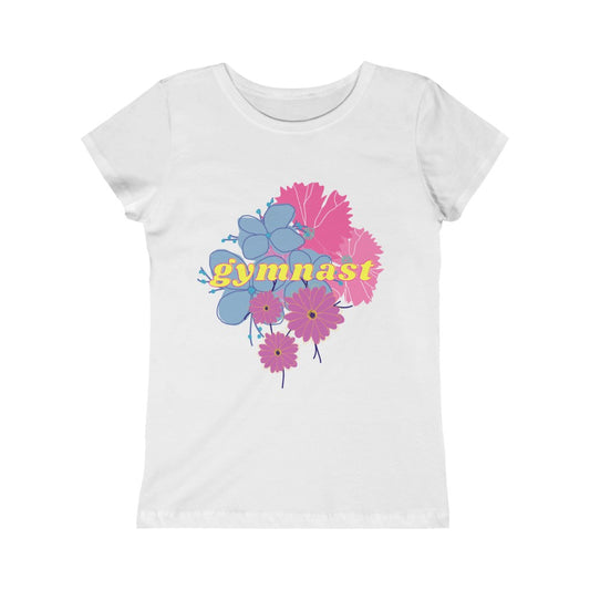 GIRLS - Gymnast Flowers Tee