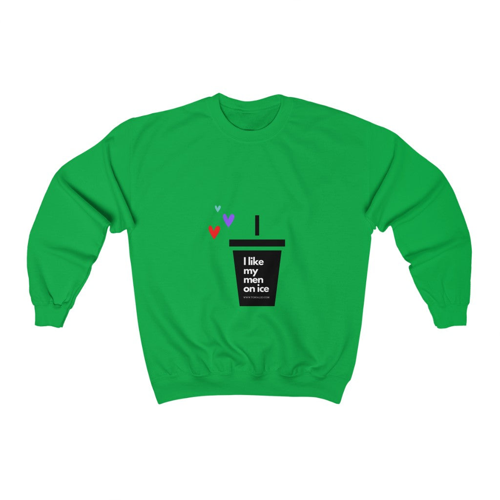 Men on Ice Crewneck Sweatshirt