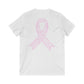 Unisex Jersey Short Sleeve V-Neck Tee