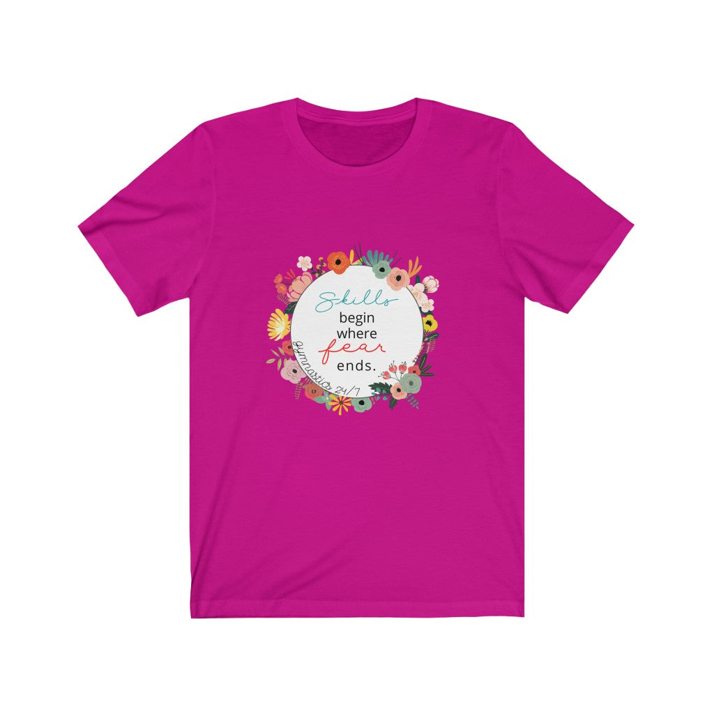 Unisex Short Sleeve Tee - Gymnastics 24/7