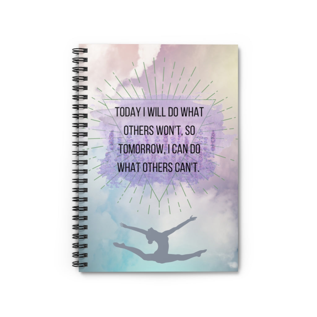 Gymnastics - Spiral Notebook - Ruled Line