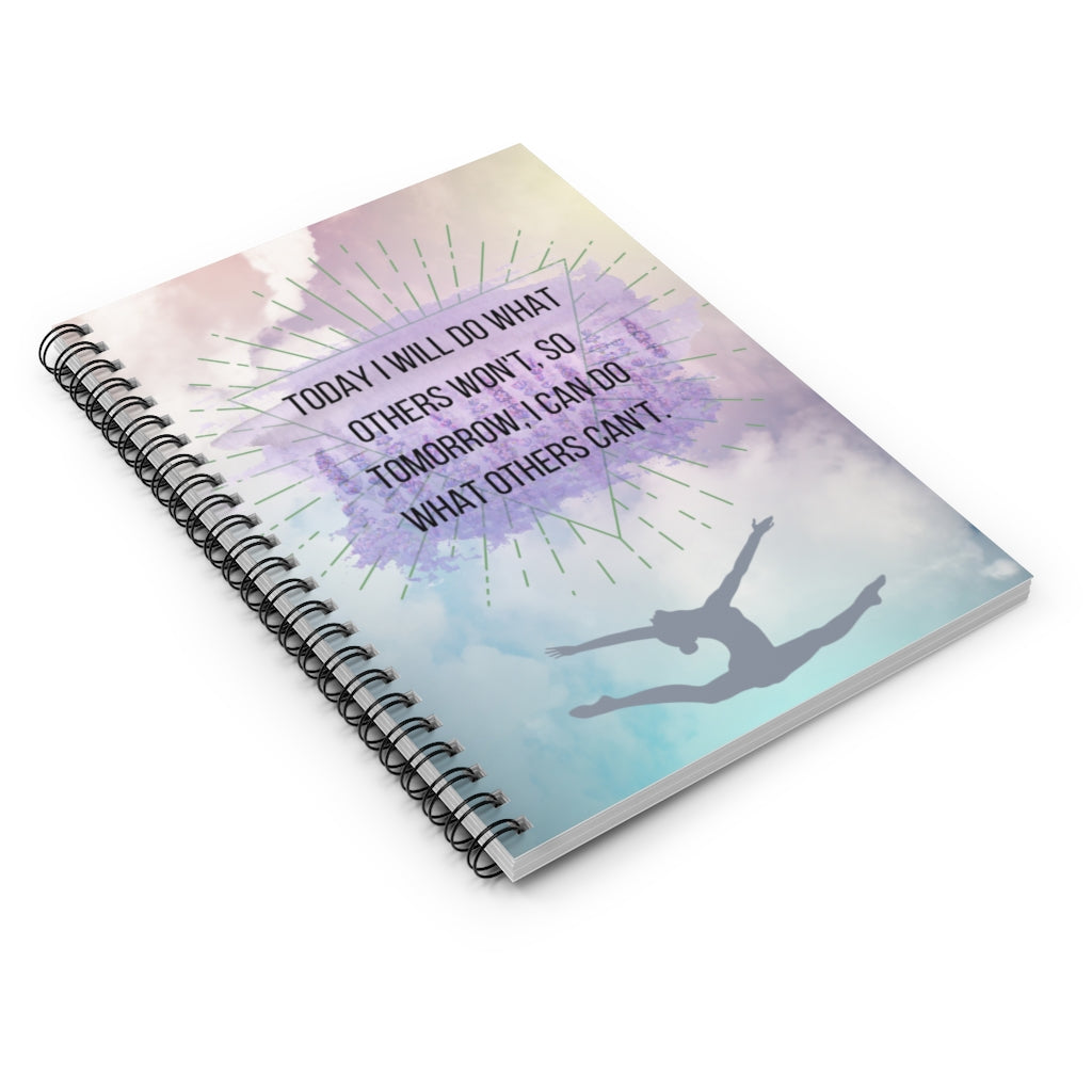 Gymnastics - Spiral Notebook - Ruled Line