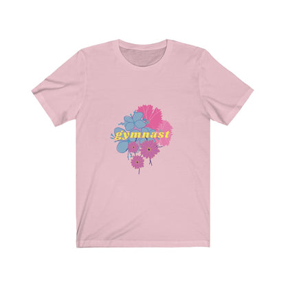Unisex Short Sleeve Tee - Gymnast with back