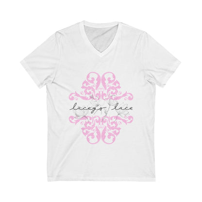 Unisex Jersey Short Sleeve V-Neck Tee