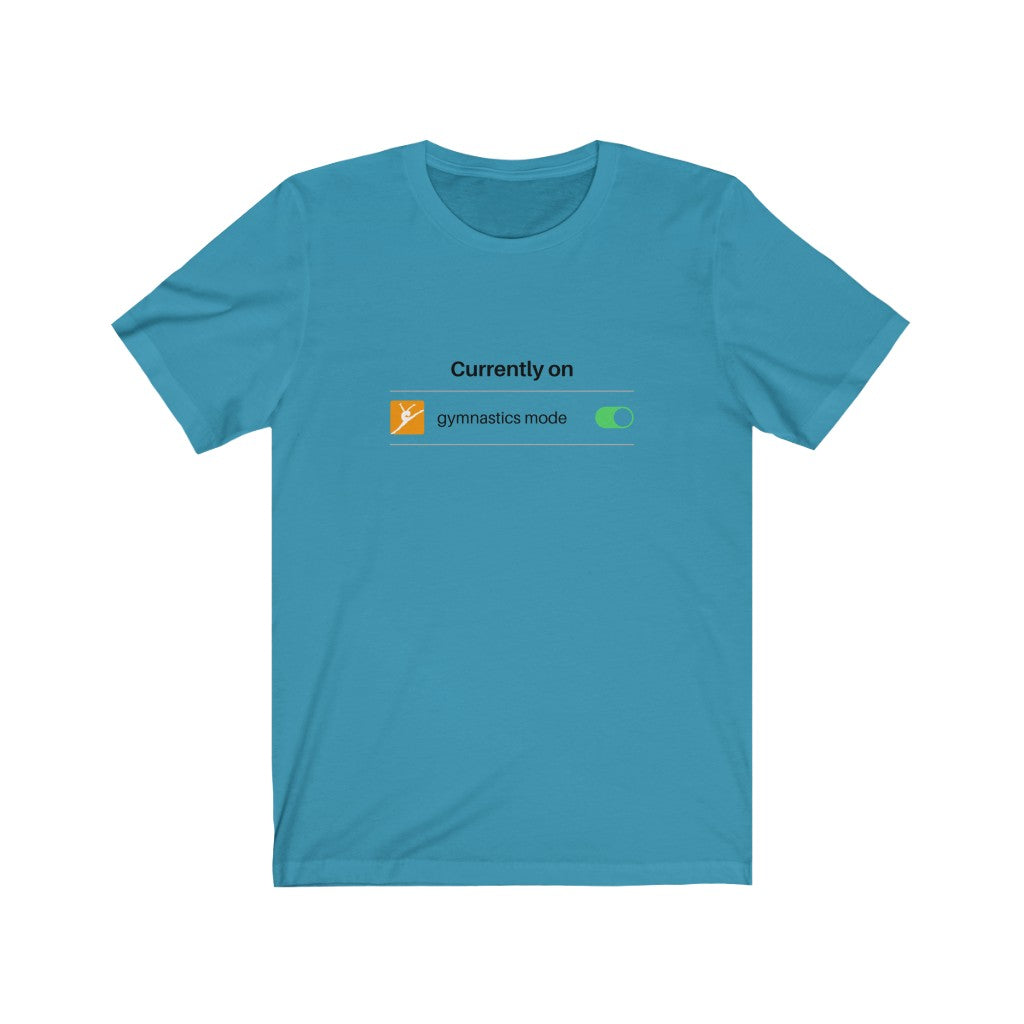 Unisex Short Sleeve Tee - Gymnastics Mode