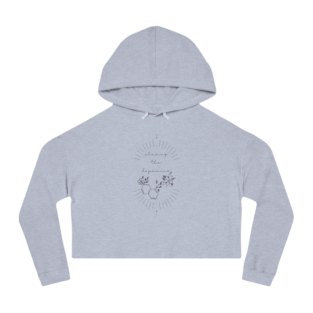 chasing dopamine cropped sweatshirt