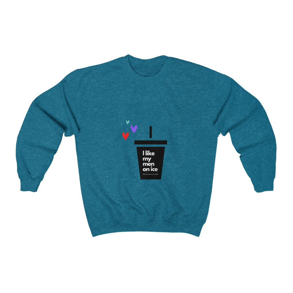 Men on Ice Crewneck Sweatshirt