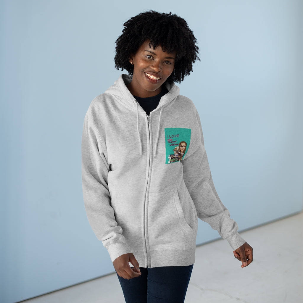 Toni Aleo Unisex Premium Full Zip Hoodie