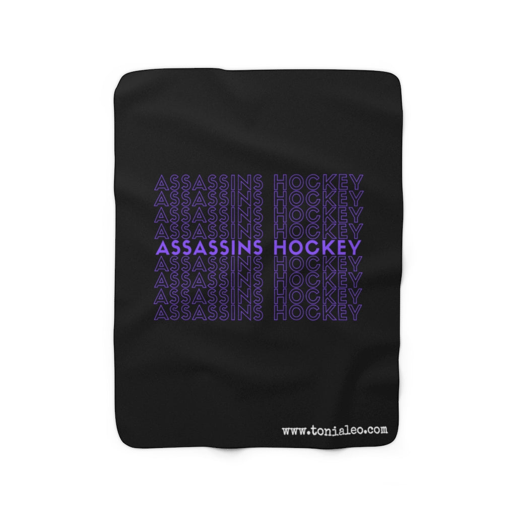 Assassins Sherpa Fleece Blanket