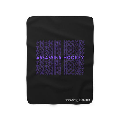Assassins Sherpa Fleece Blanket