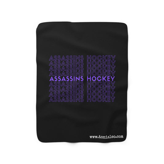 Assassins Sherpa Fleece Blanket