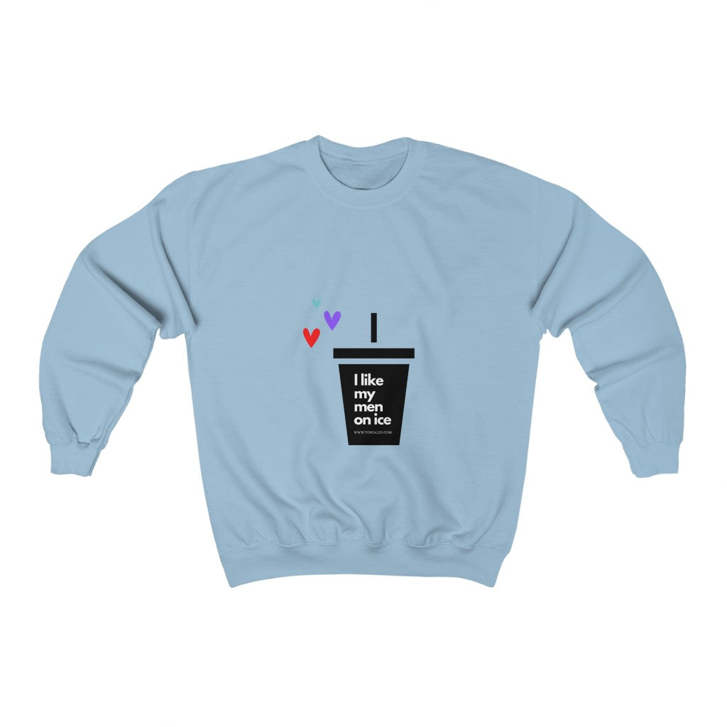 Men on Ice Crewneck Sweatshirt