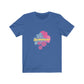 Unisex Short Sleeve Tee - Gymnast with back