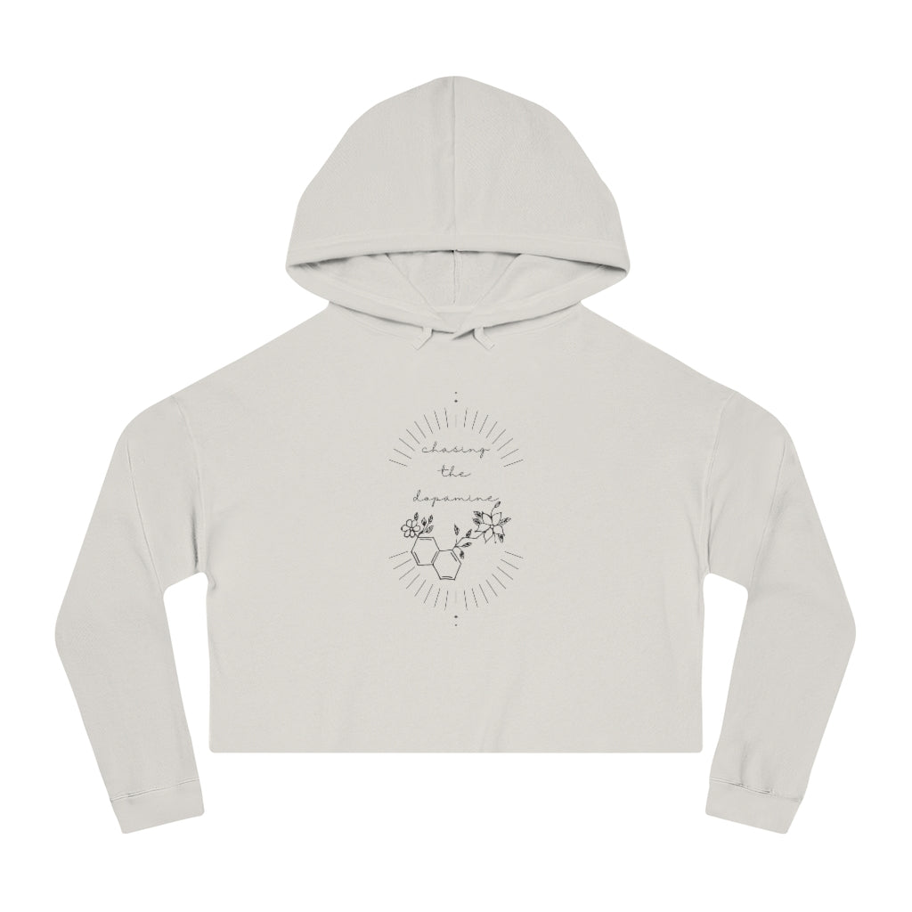 chasing dopamine cropped sweatshirt