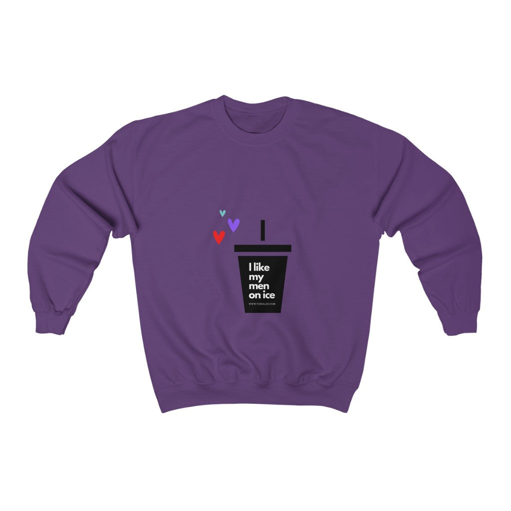 Men on Ice Crewneck Sweatshirt