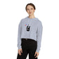 I like my men on ice cropped sweatshirt