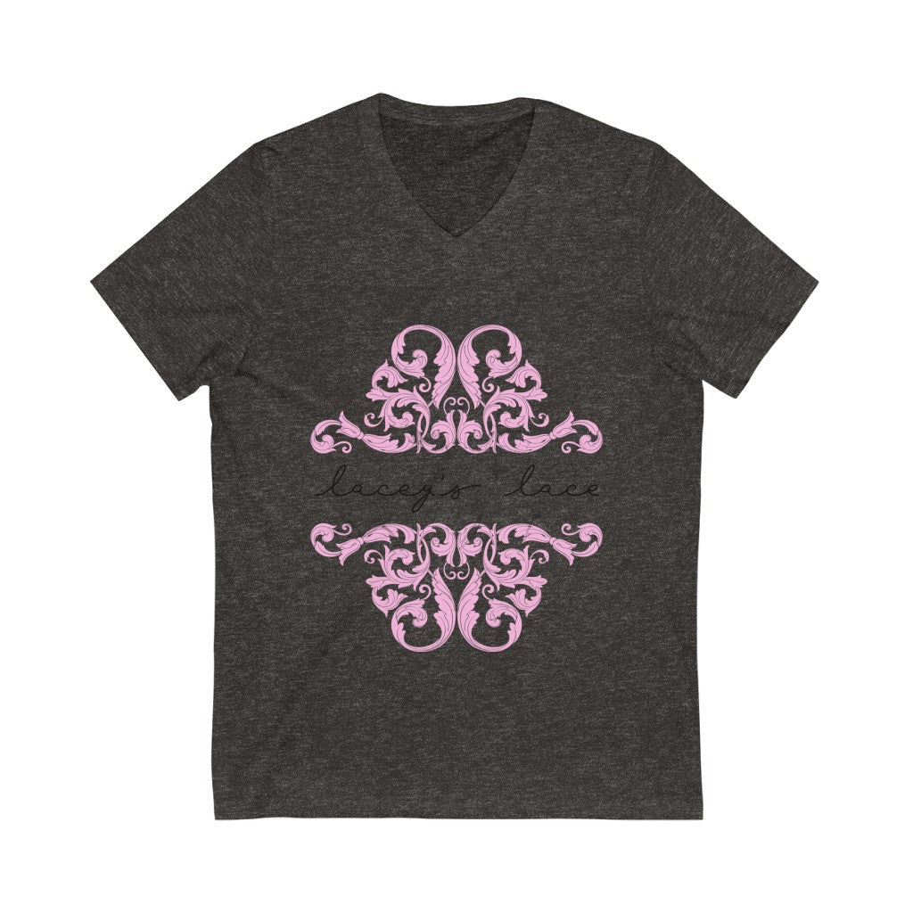 Unisex Jersey Short Sleeve V-Neck Tee