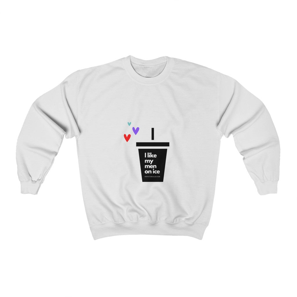 Men on Ice Crewneck Sweatshirt