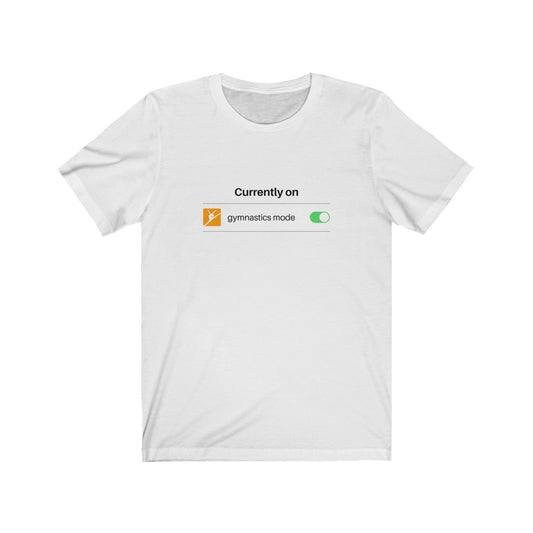 Unisex Short Sleeve Tee - Gymnastics Mode