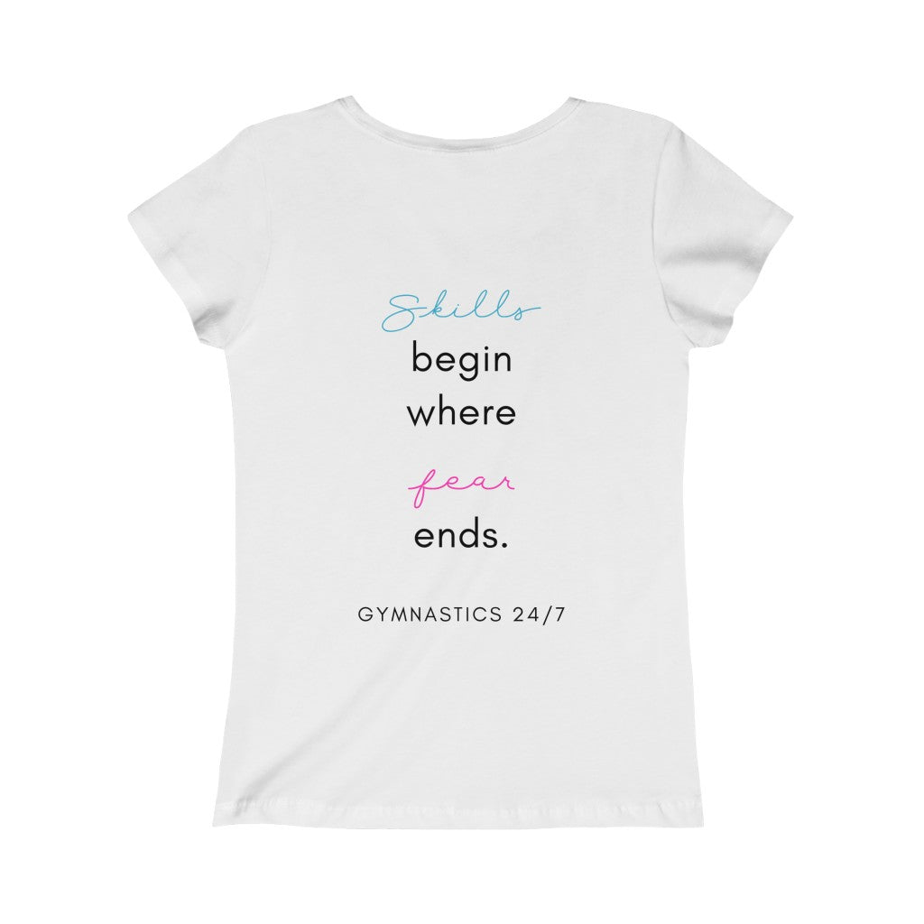 GIRLS - Gymnast Flowers Tee