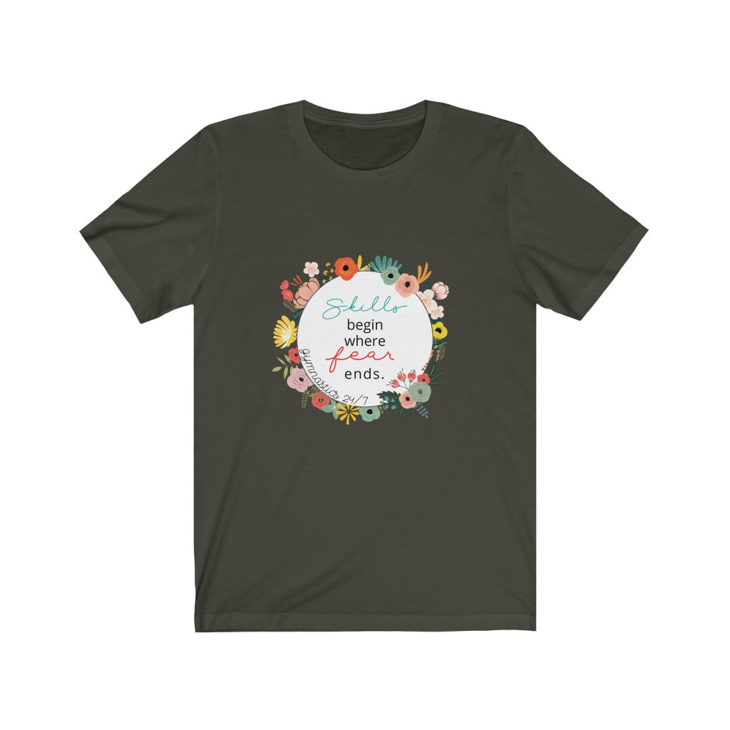Unisex Short Sleeve Tee - Gymnastics 24/7