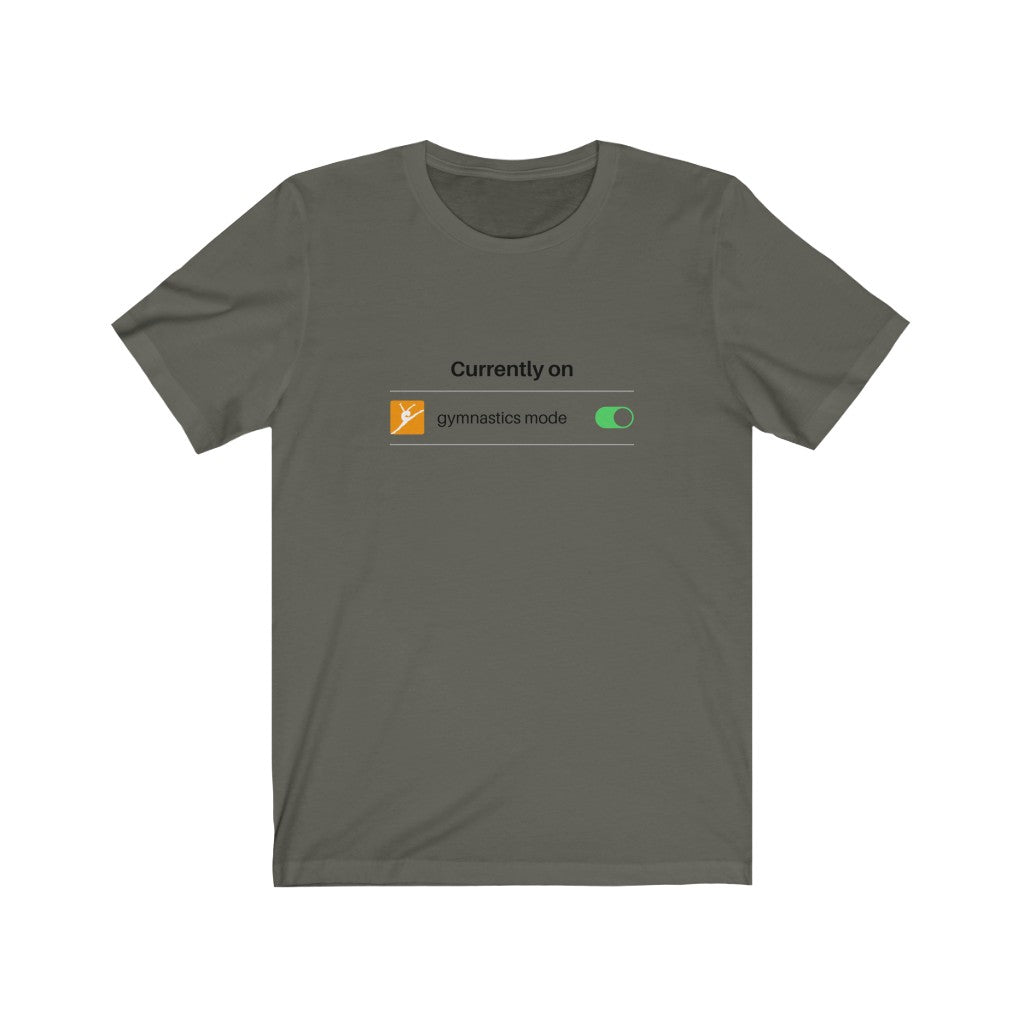 Unisex Short Sleeve Tee - Gymnastics Mode
