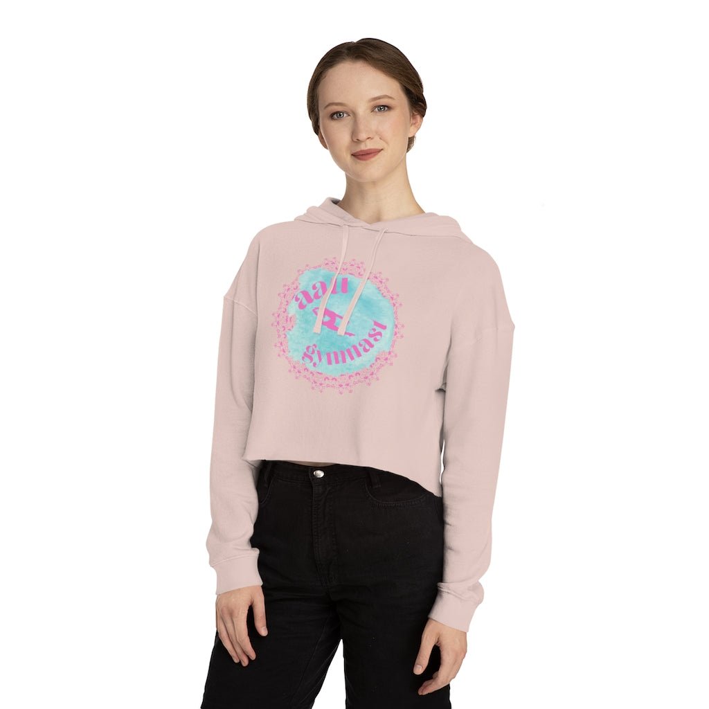 Women’s Cropped Hooded Sweatshirt - AAU Gymnasts