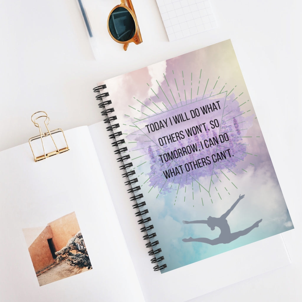 Gymnastics - Spiral Notebook - Ruled Line