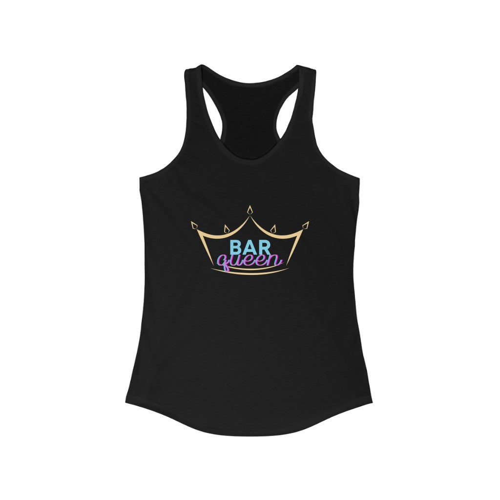 Womens Bar Queen Racerback Tank