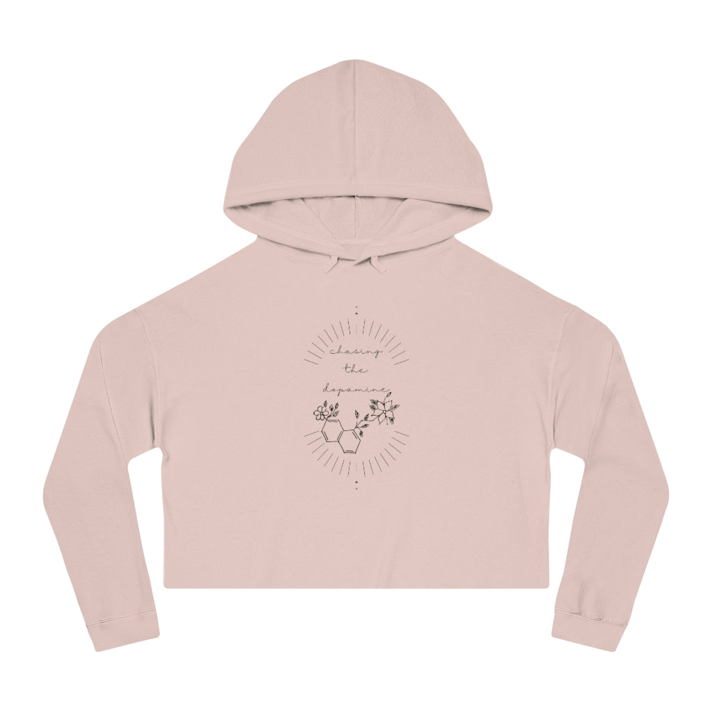 chasing dopamine cropped sweatshirt