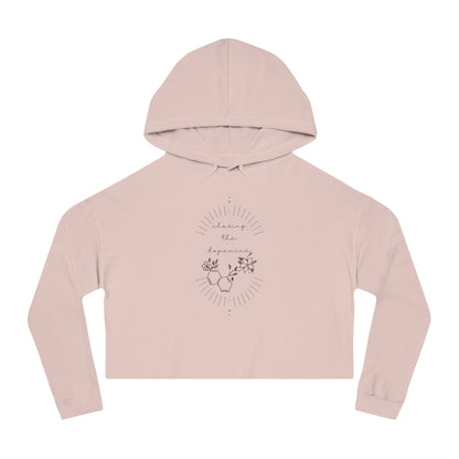 chasing dopamine cropped sweatshirt