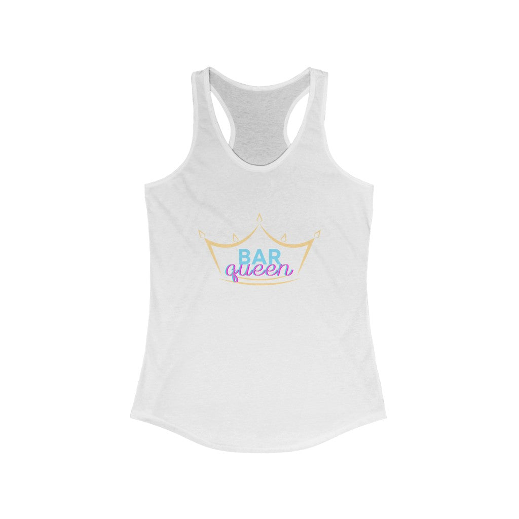 Womens Bar Queen Racerback Tank