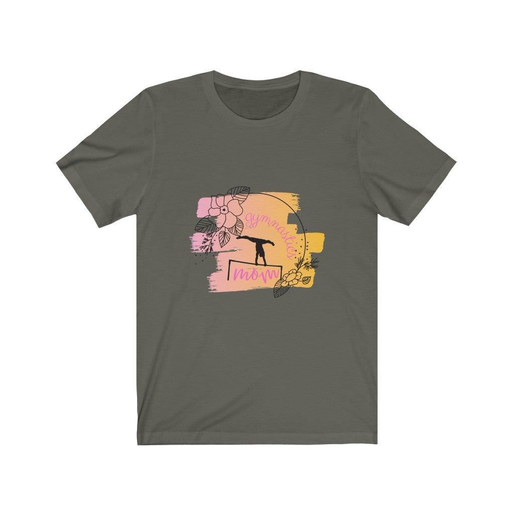 Unisex Short Sleeve Tee - Gymnastics Mom
