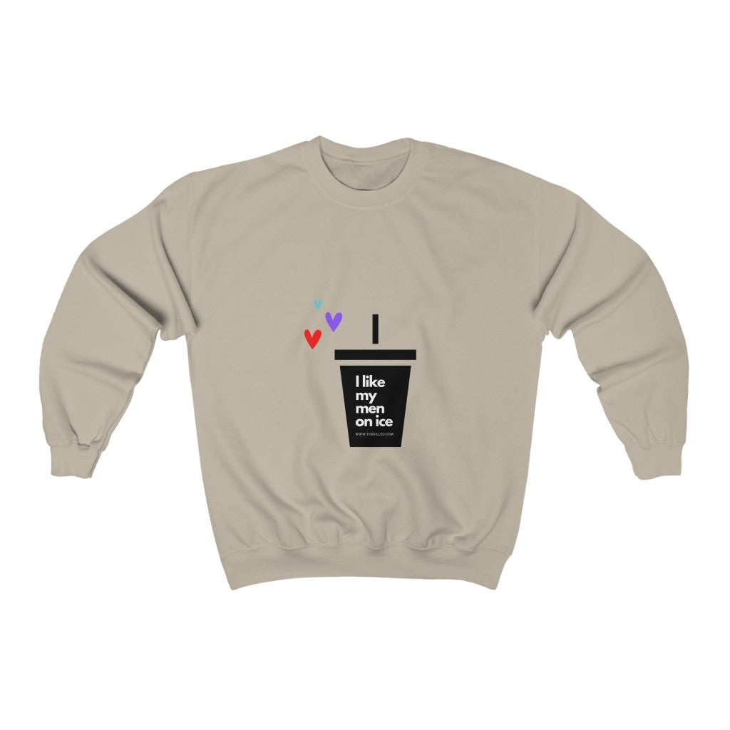 Men on Ice Crewneck Sweatshirt