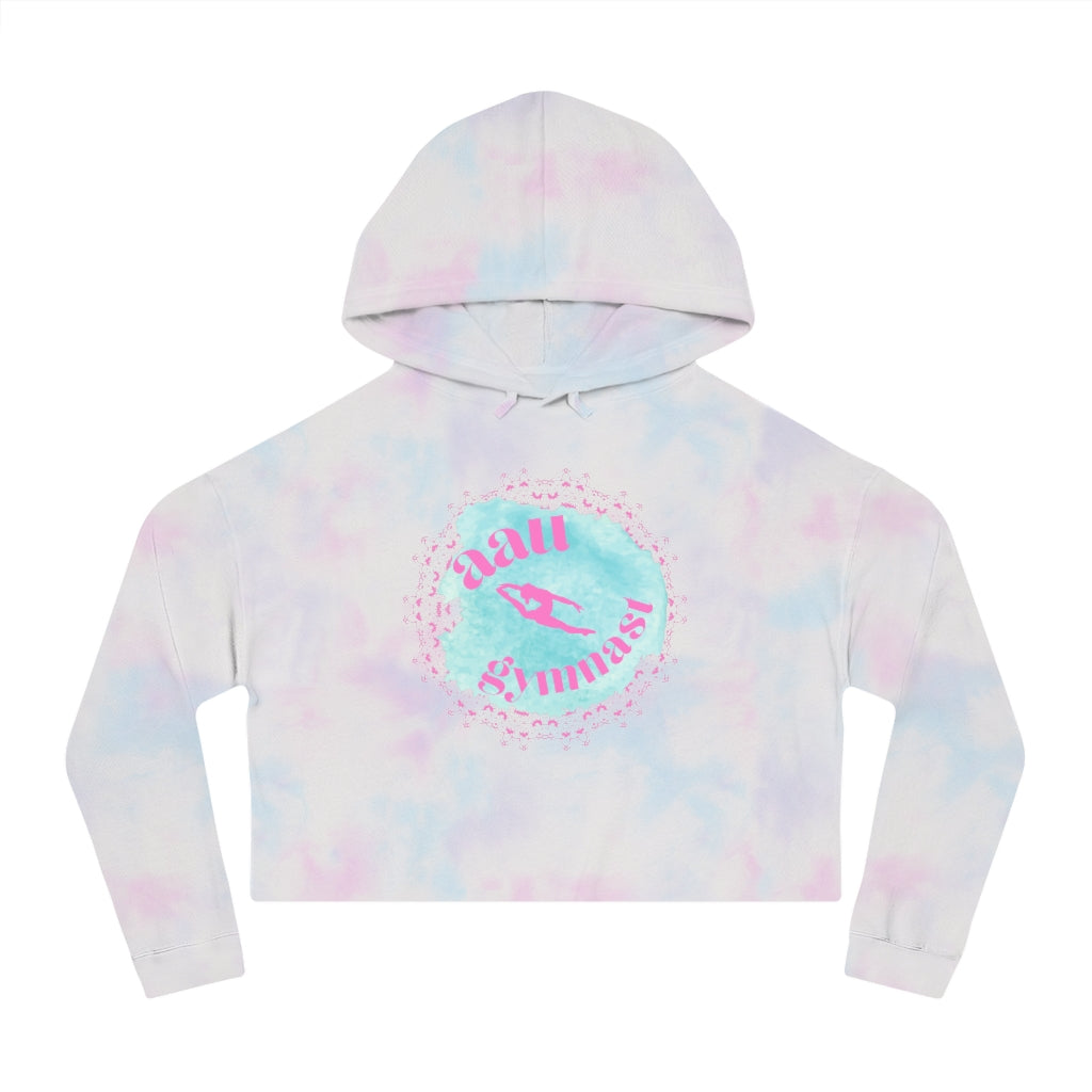 Women’s Cropped Hooded Sweatshirt - AAU Gymnasts