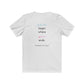 Unisex Short Sleeve Tee - Gymnast with back