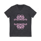 Unisex Jersey Short Sleeve V-Neck Tee
