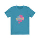 Unisex Short Sleeve Tee - Gymnast with back