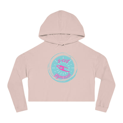 Women’s Cropped Hooded Sweatshirt - X-Cel Gymnast